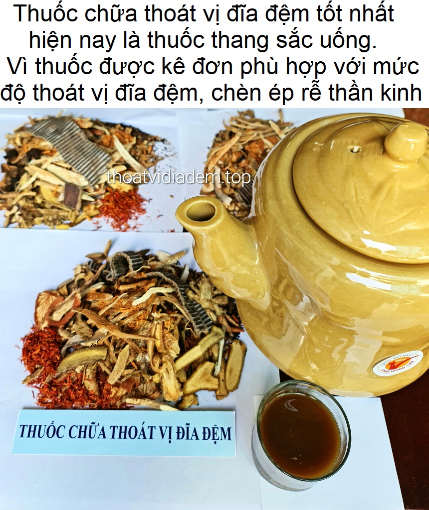 Thuốc chữa thoát vị đĩa đệm 